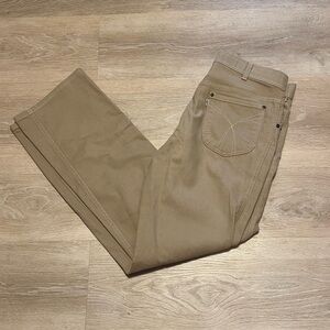 70’s/80’s Vintage Beige Levi’s Skosh Comfort White Tab Men’s Jeans Size 36x32